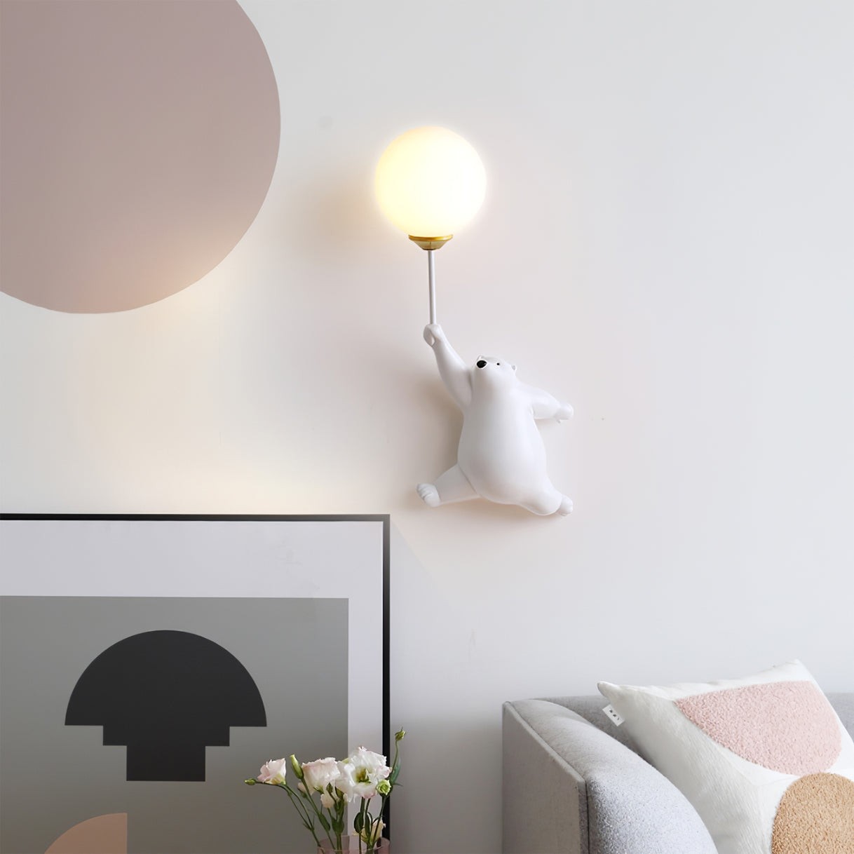 Bear Balloon Wall Lamp K972
