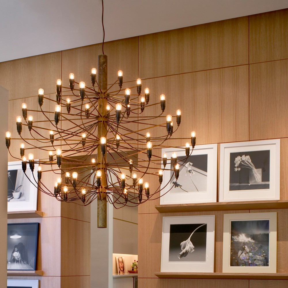 Modern 2097 Chandelier - Elegant Statement Lighting for Dining Areas