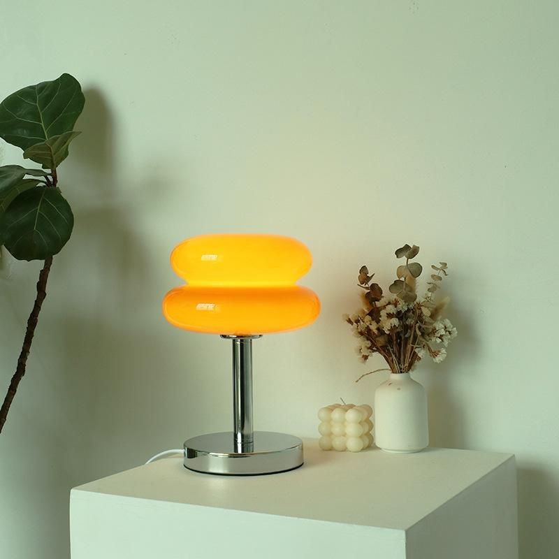 Bauhaus Wire Switch Stained Glass Table Lamp K48