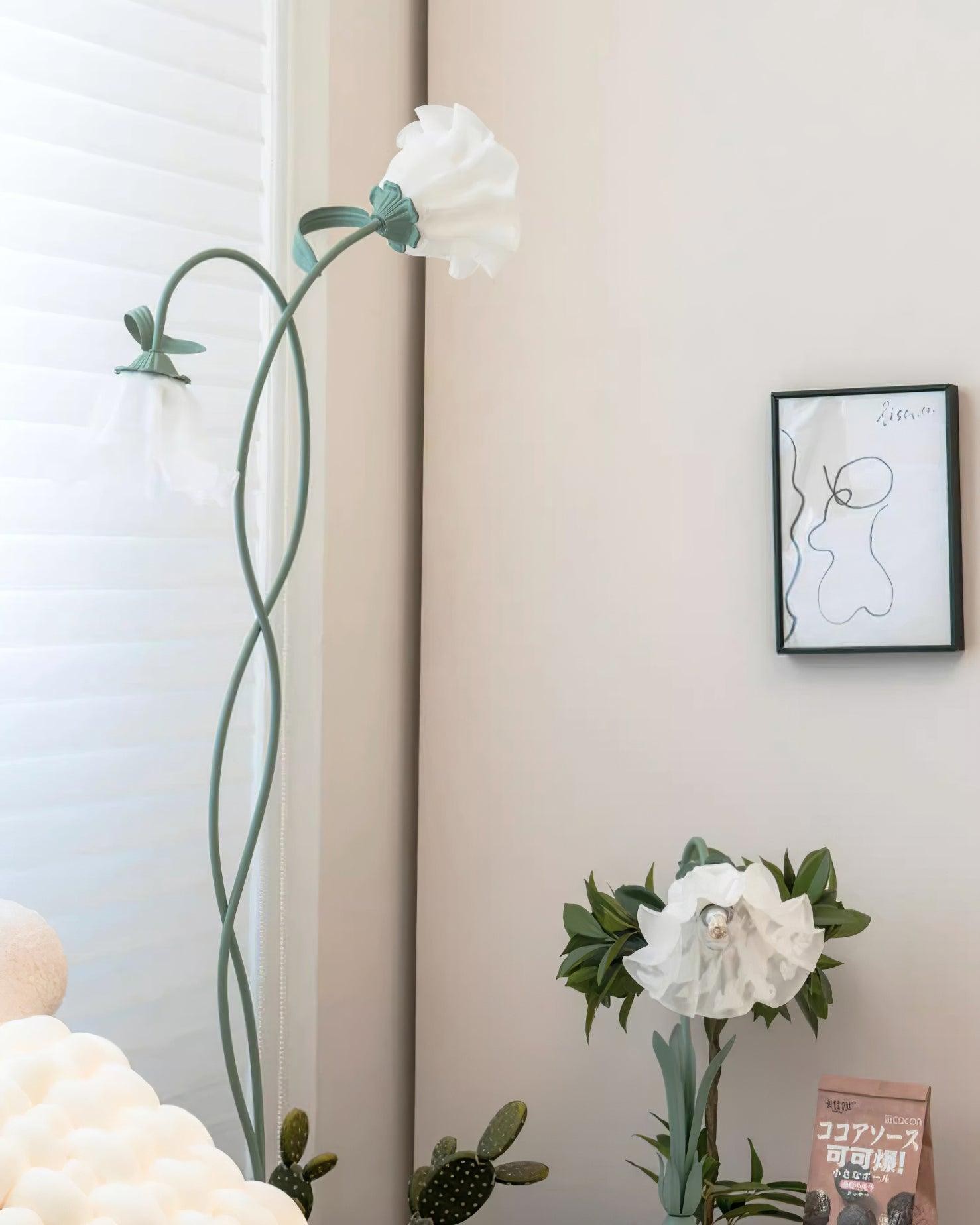 Creative Multi-Head Winding Flower Shape Floor Lamp K286