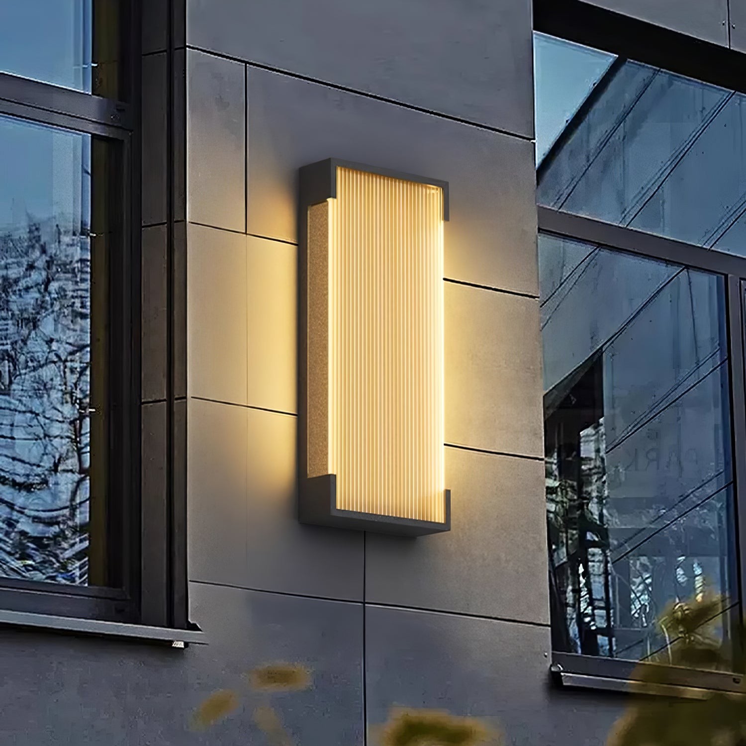 Rectangular Outdoor Wall Light K615