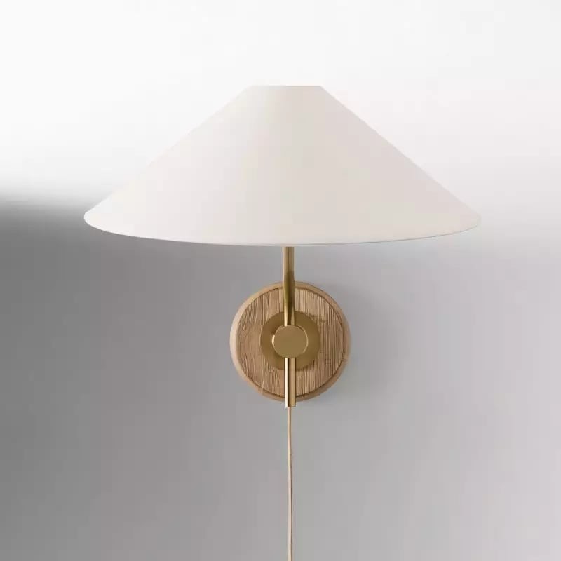 lvoryne Tapered Shade Wall Light - Timeless Lighting for Hallway and Lounges K2093