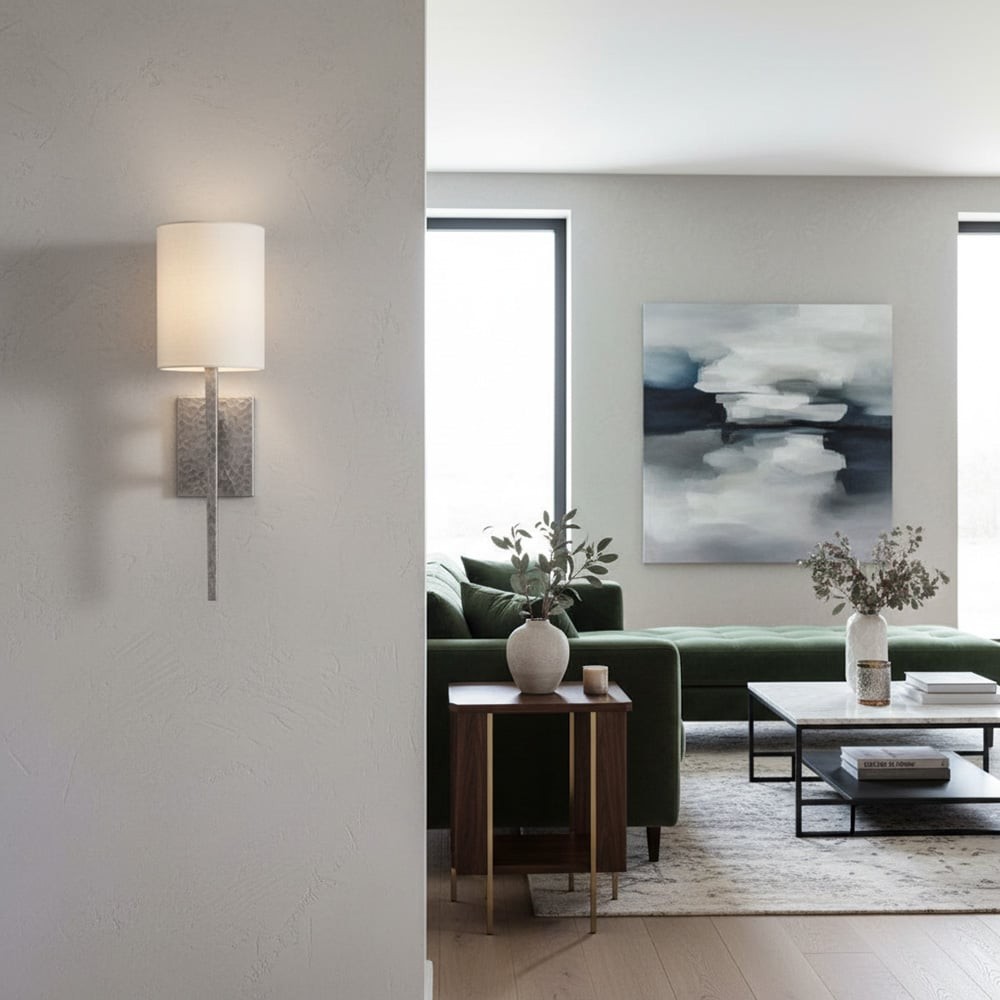 Texturoc Linear Wall Light - Modern Hammered Wall Sconce K1610