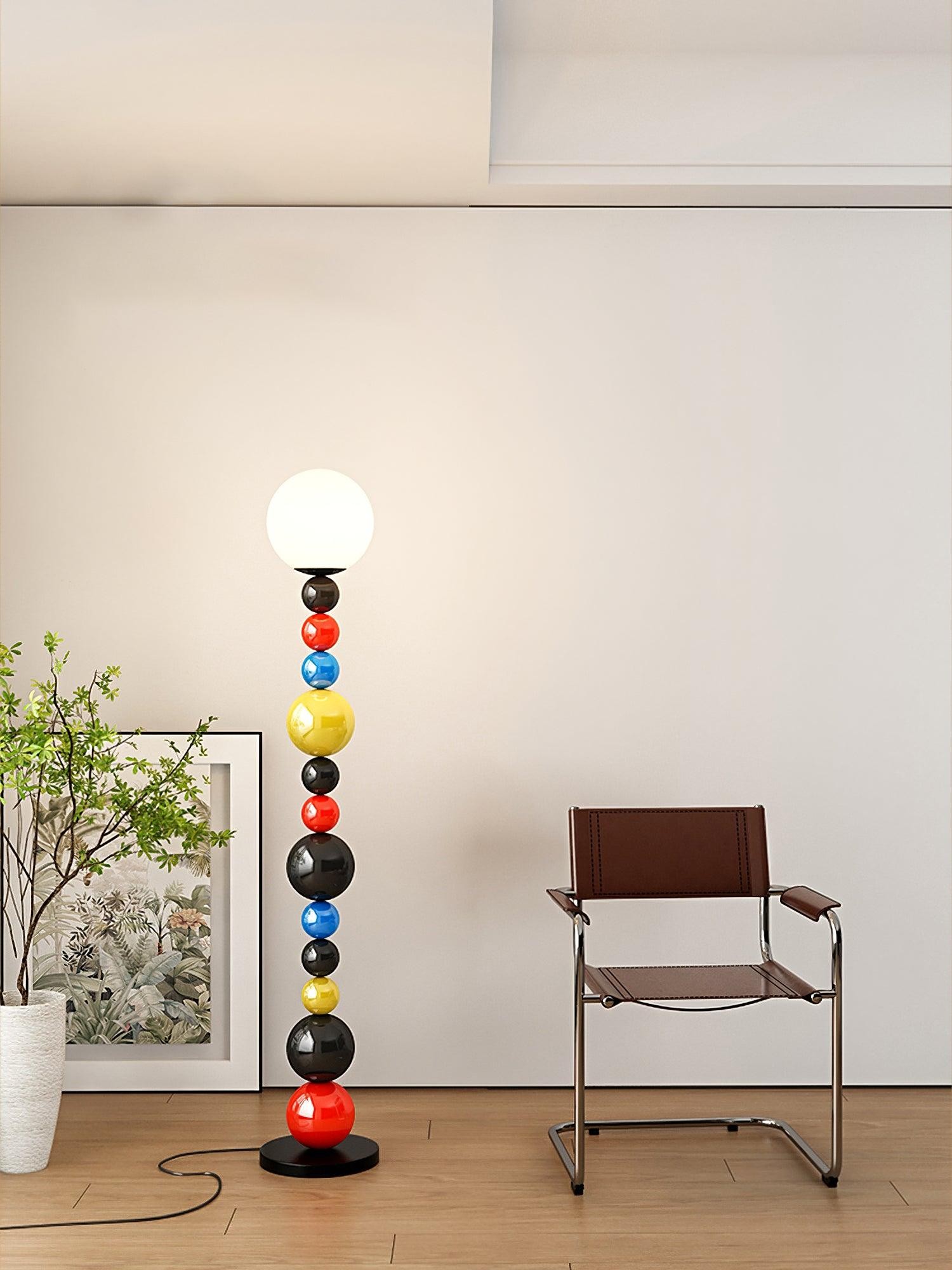 Colorful Round Ball Floor Lamp K327