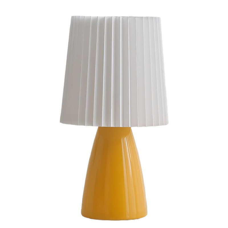 Modern Pleated Cute Table Lamp For Night Light K12