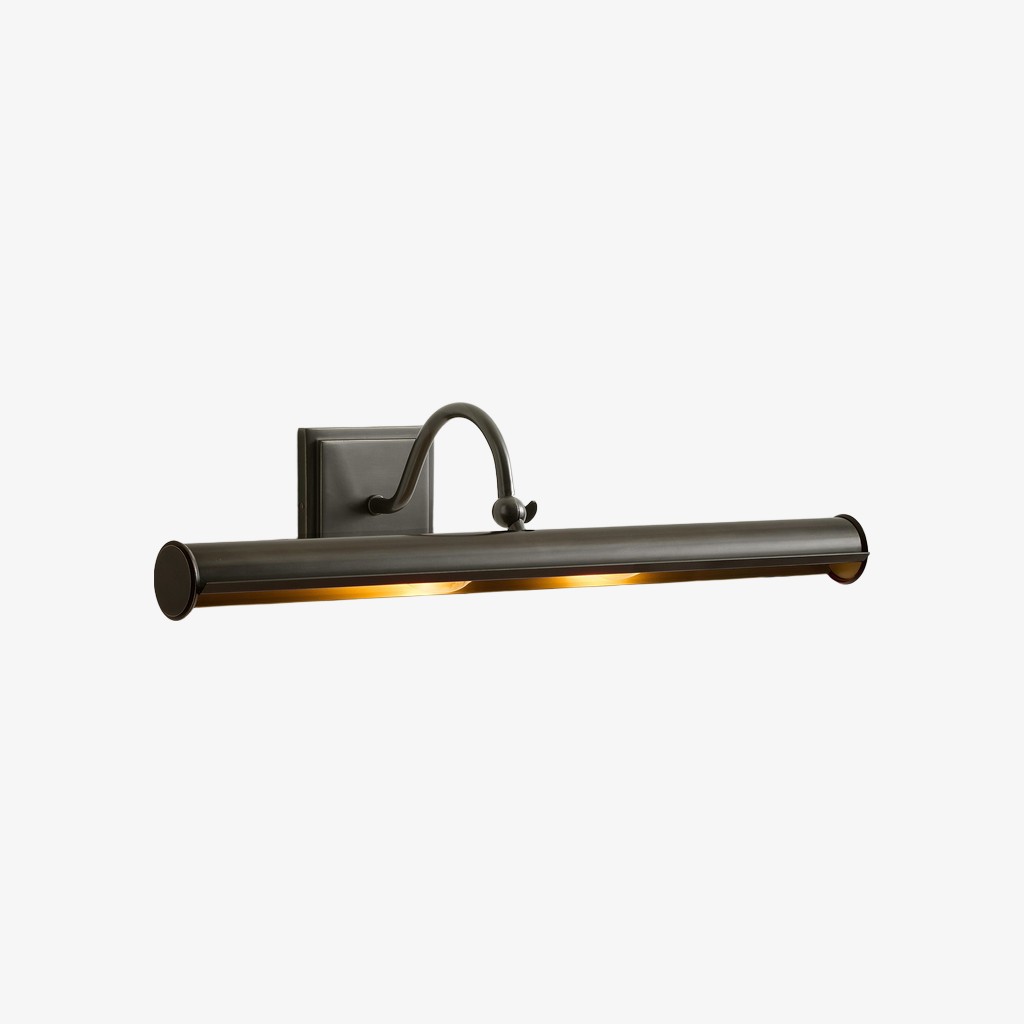 Serena Slim Hood Sconce - Transitional Style Art Lighting For Living Room K1715