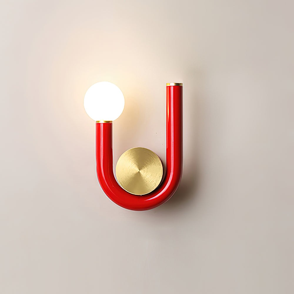 Creative U Shaped Double Head Wall Lamp K695