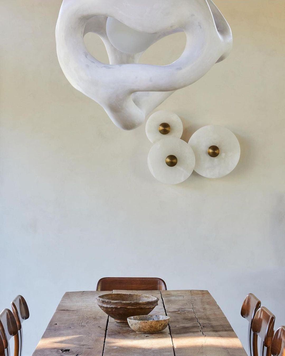 Creative Marble Round Wall Lamp K498