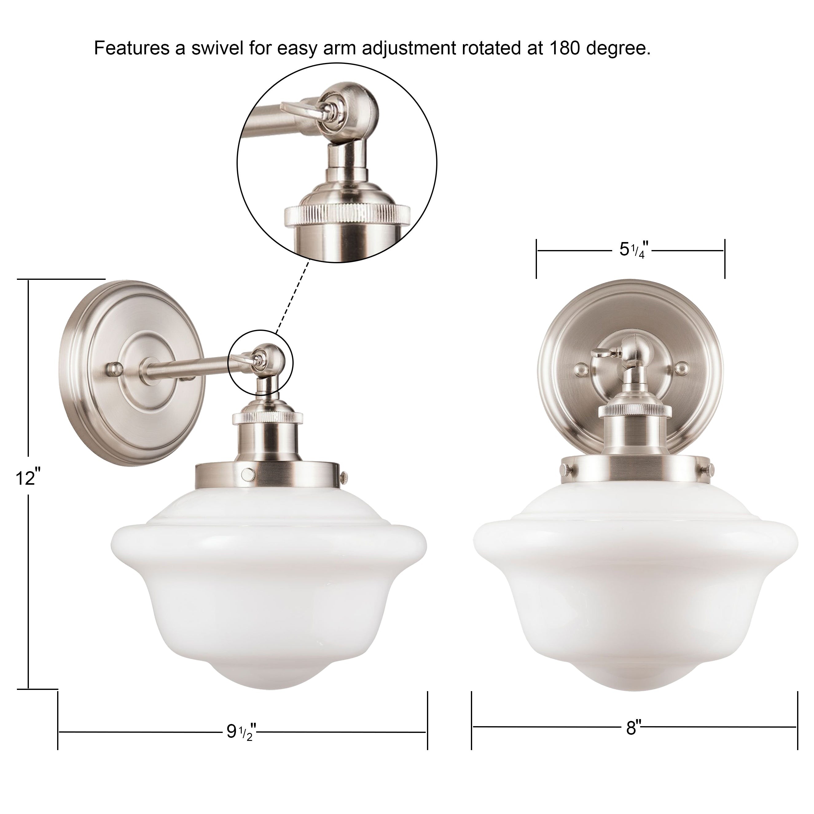 Lavagna Industrial Bathroom Vanity Light K1211