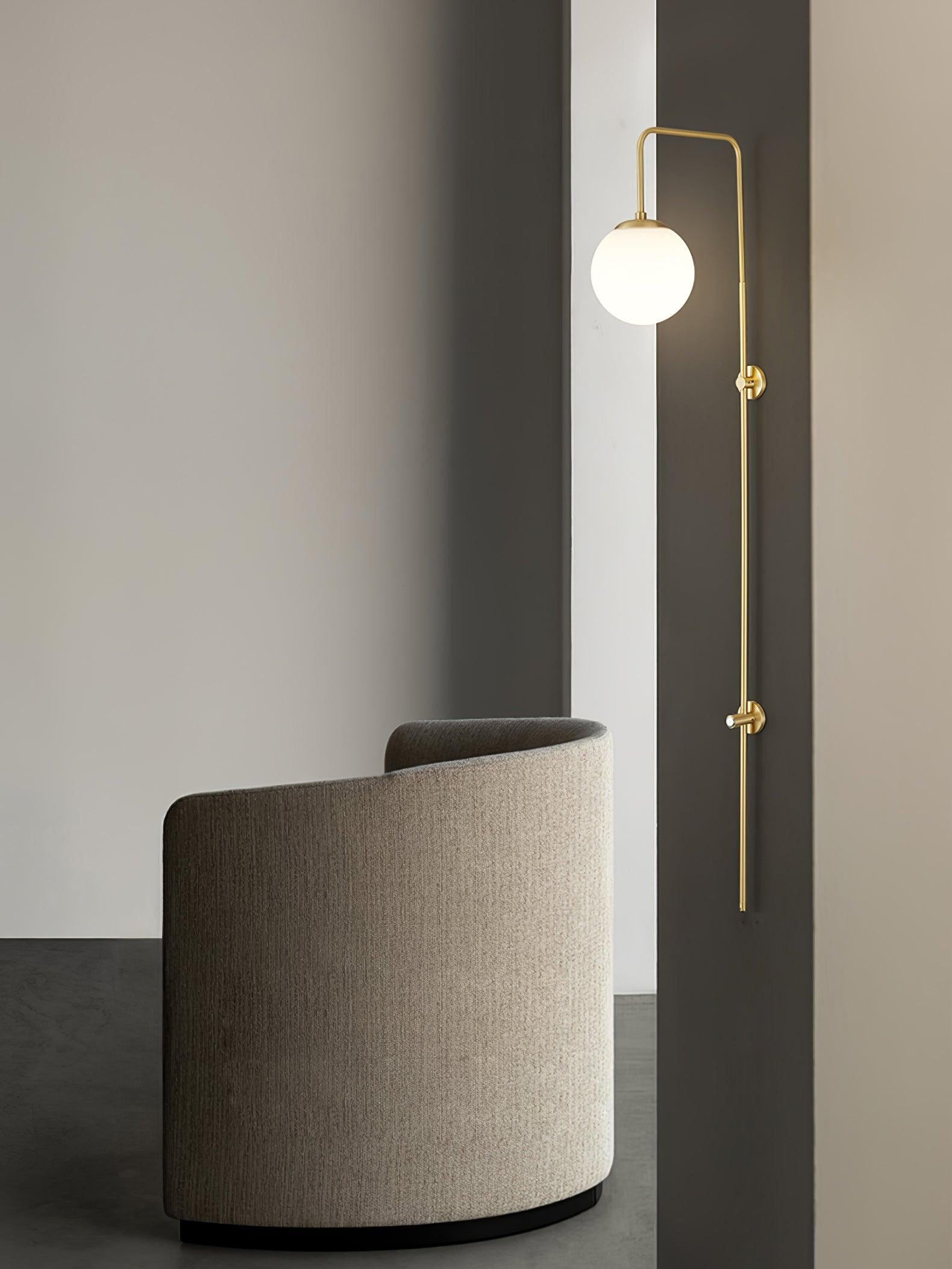 Globe Brass Wall Sconce K410