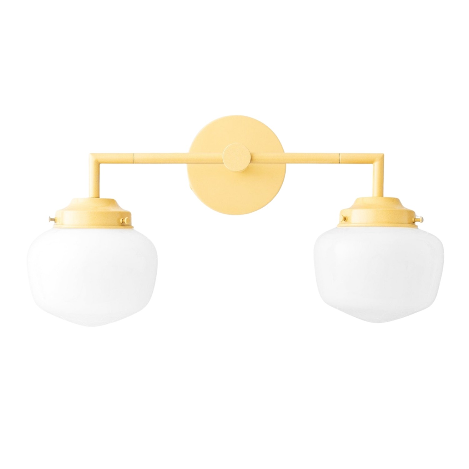 Opalume Glass Vanity Light - Vintage Inspired Bathroom Wall Lighting K1458