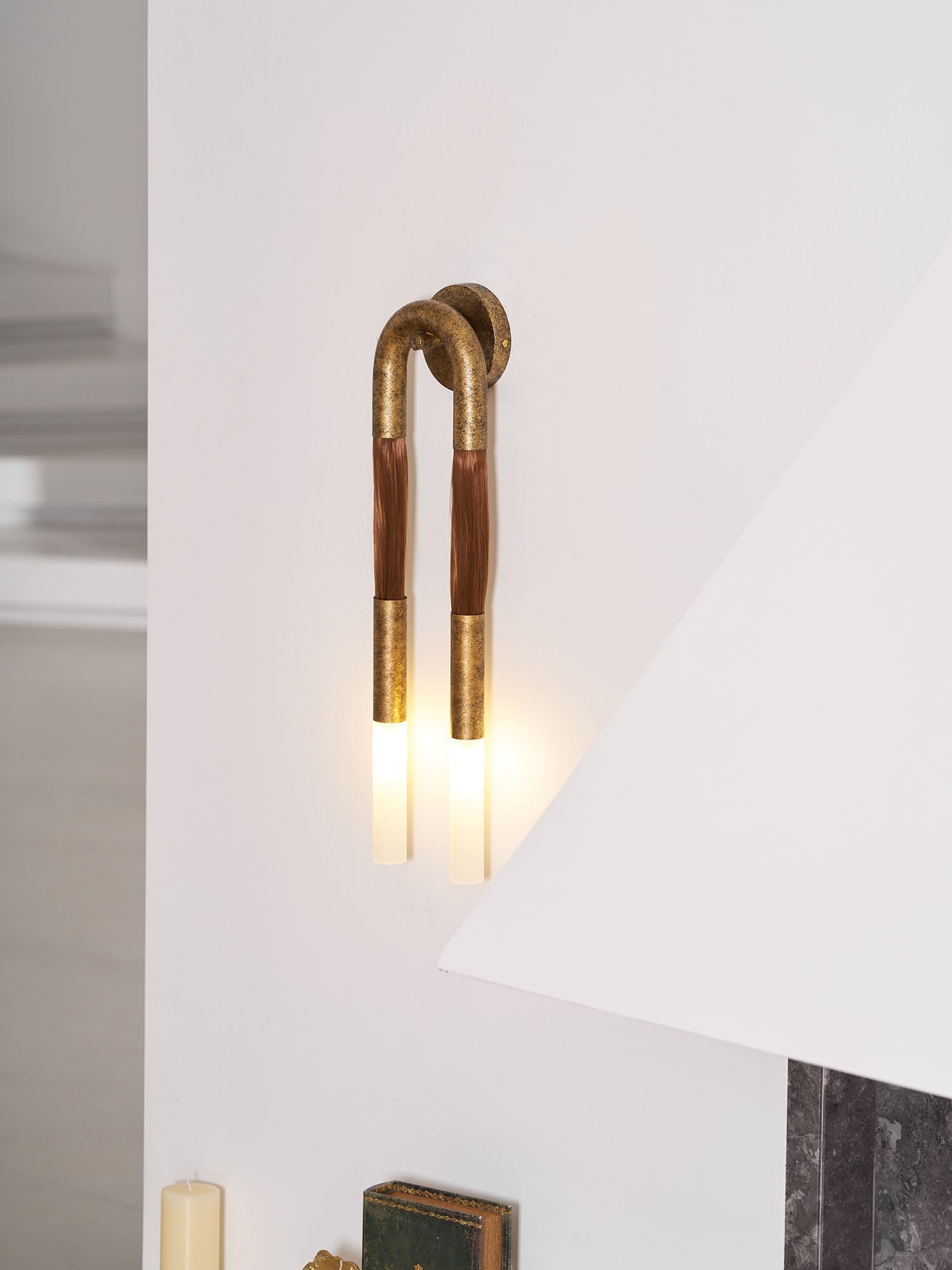 Double Head Antonia Sconce D623