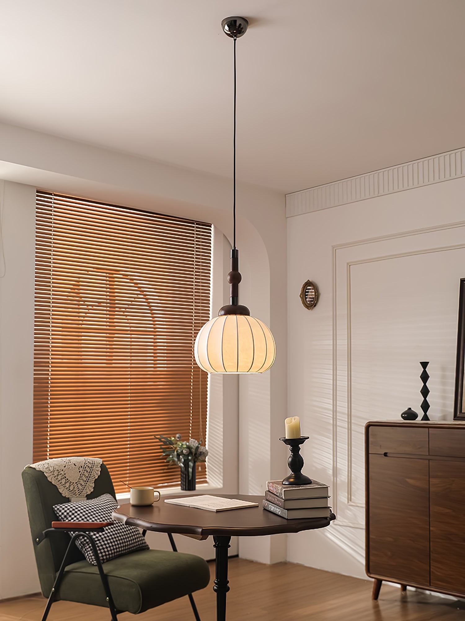 Silk Globe Pendant Lamp K664