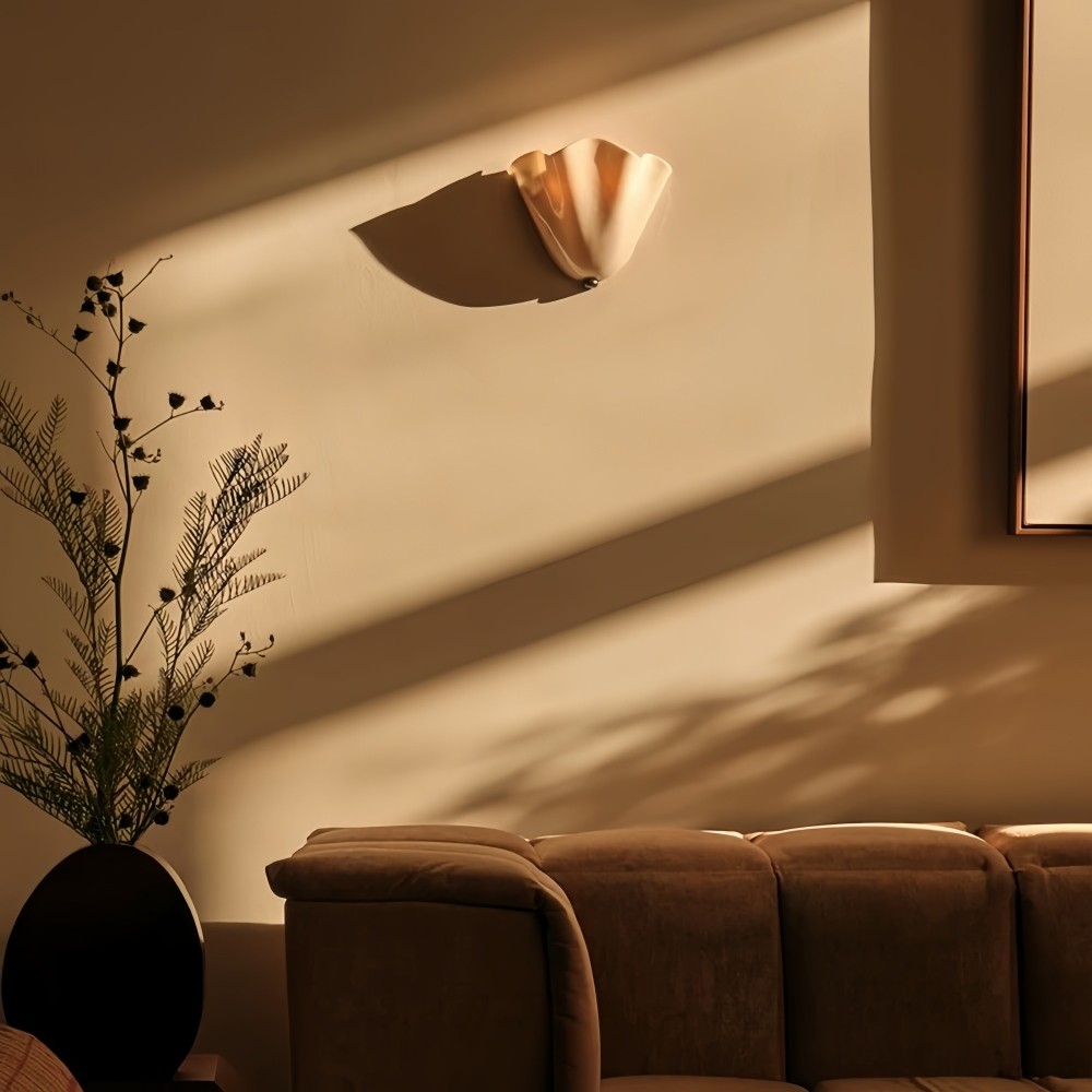 Bellina Retro Fluted Glass Wall Sconce - Mid-century Modern Vera Wall Lamp for Hallway K891