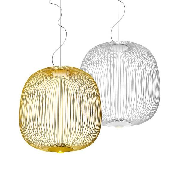 Modern Spokes Pendant Lamp - Artistic Birdcage Pendant Light for Dining Room