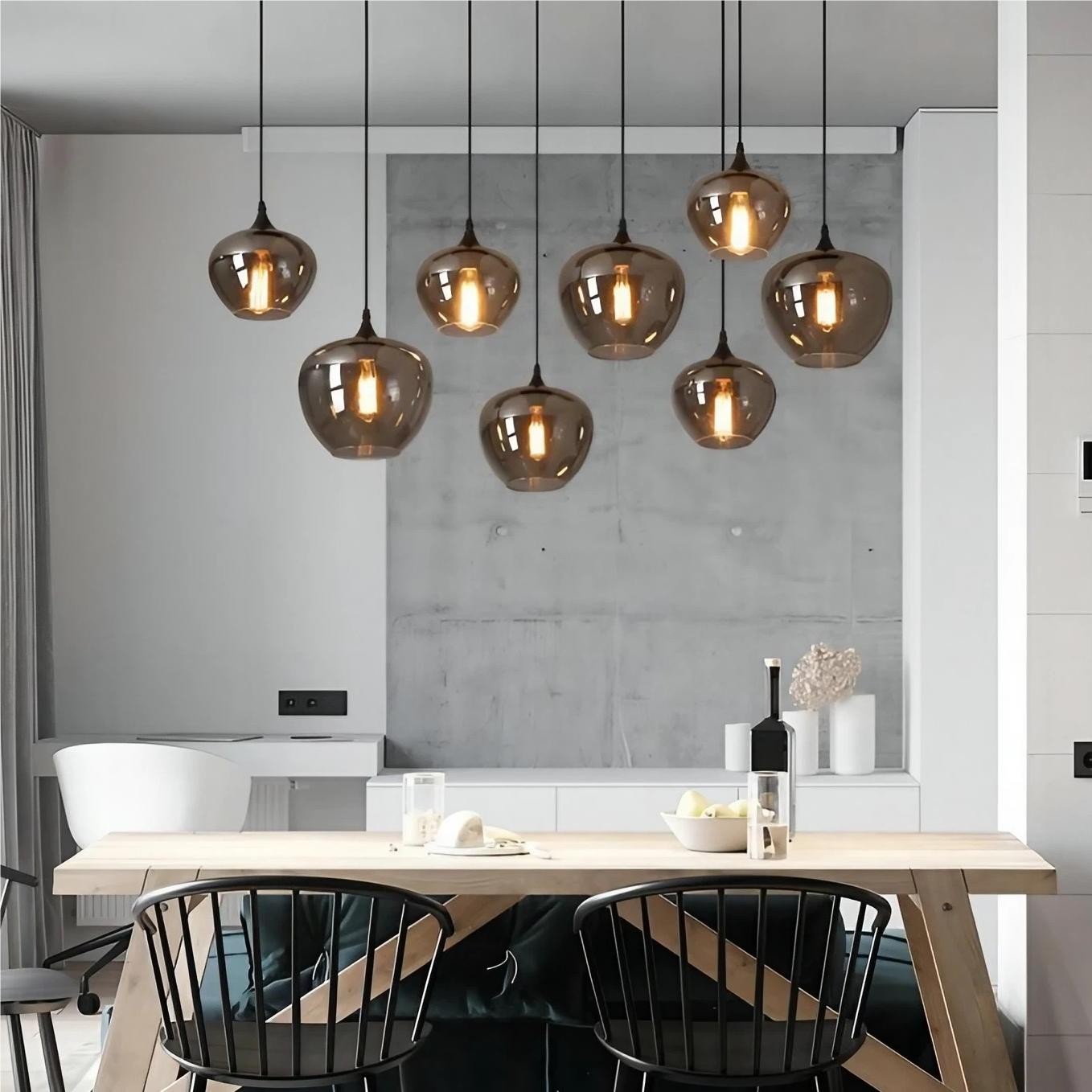 Classic Design Alton Glass Pendant Light
