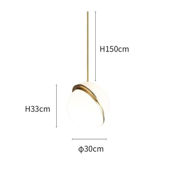 Crescent Pendant Lamp