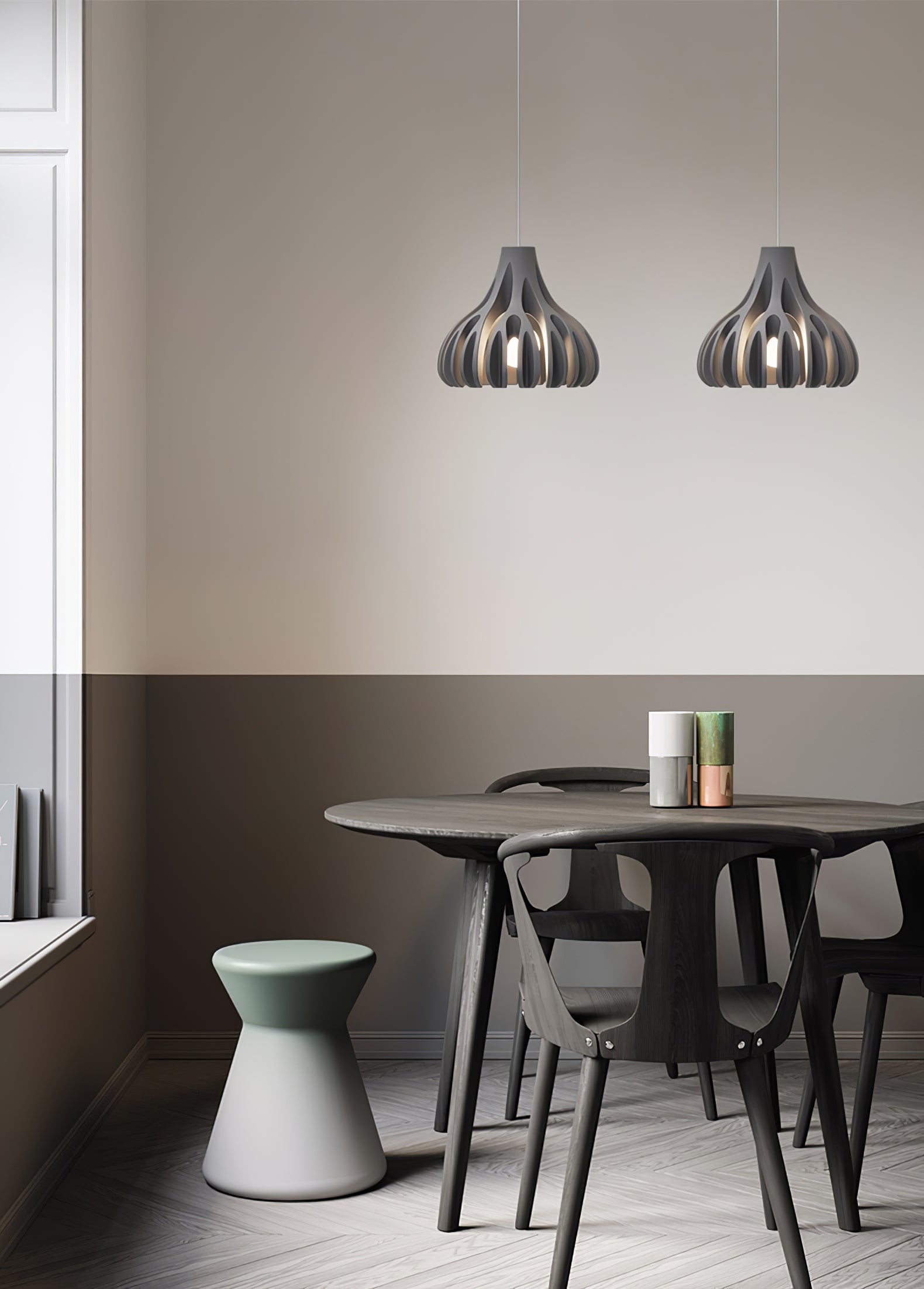 Coral Resin Pendant Lamp K1003
