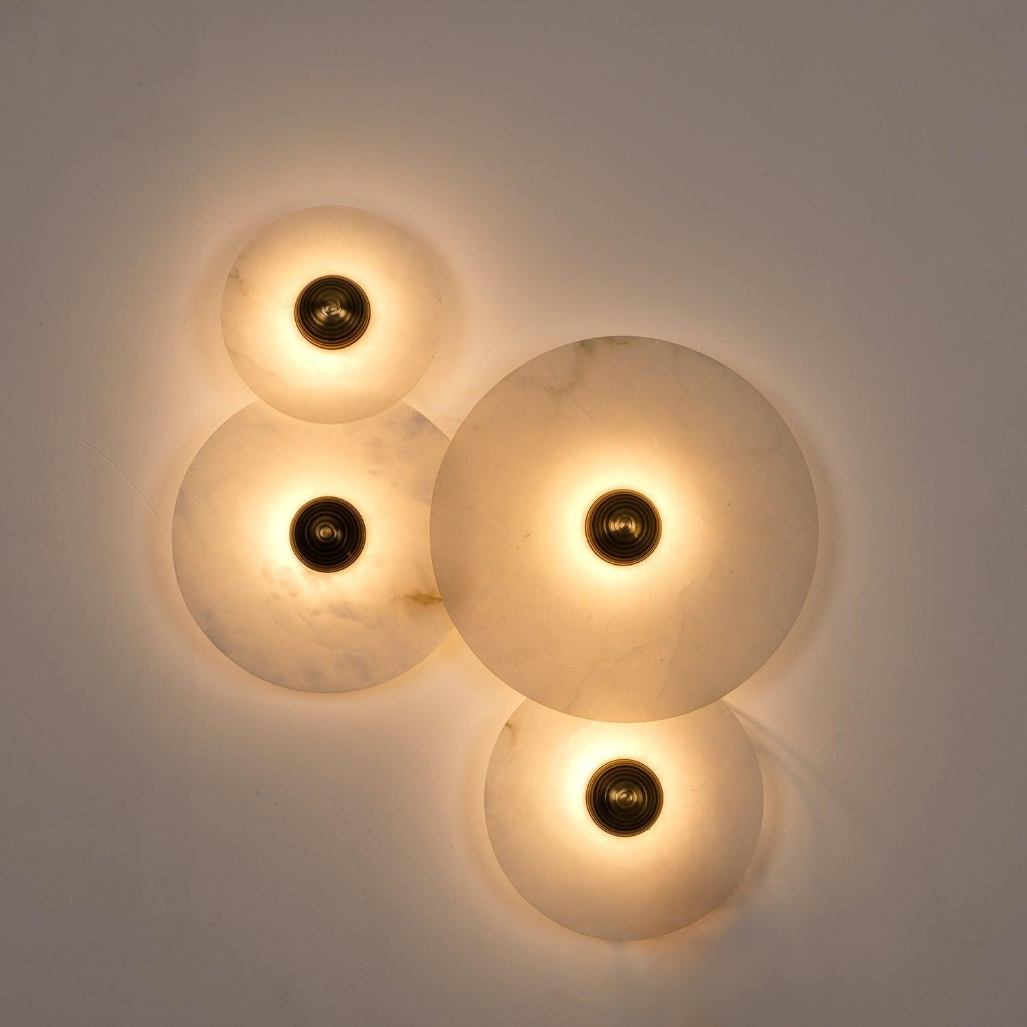 Creative Marble Round Wall Lamp K498