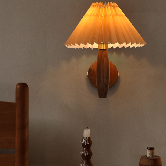 Wooden Wall Lamp