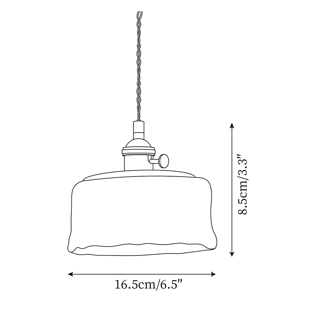 Retro Glass Pendant Lamp K622
