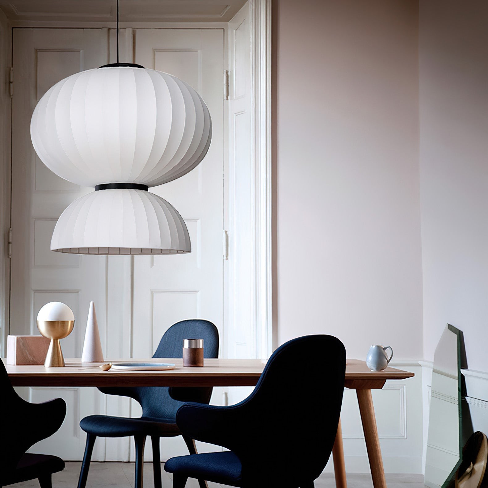 Mulberry Silk Lantern Pendant Light K532
