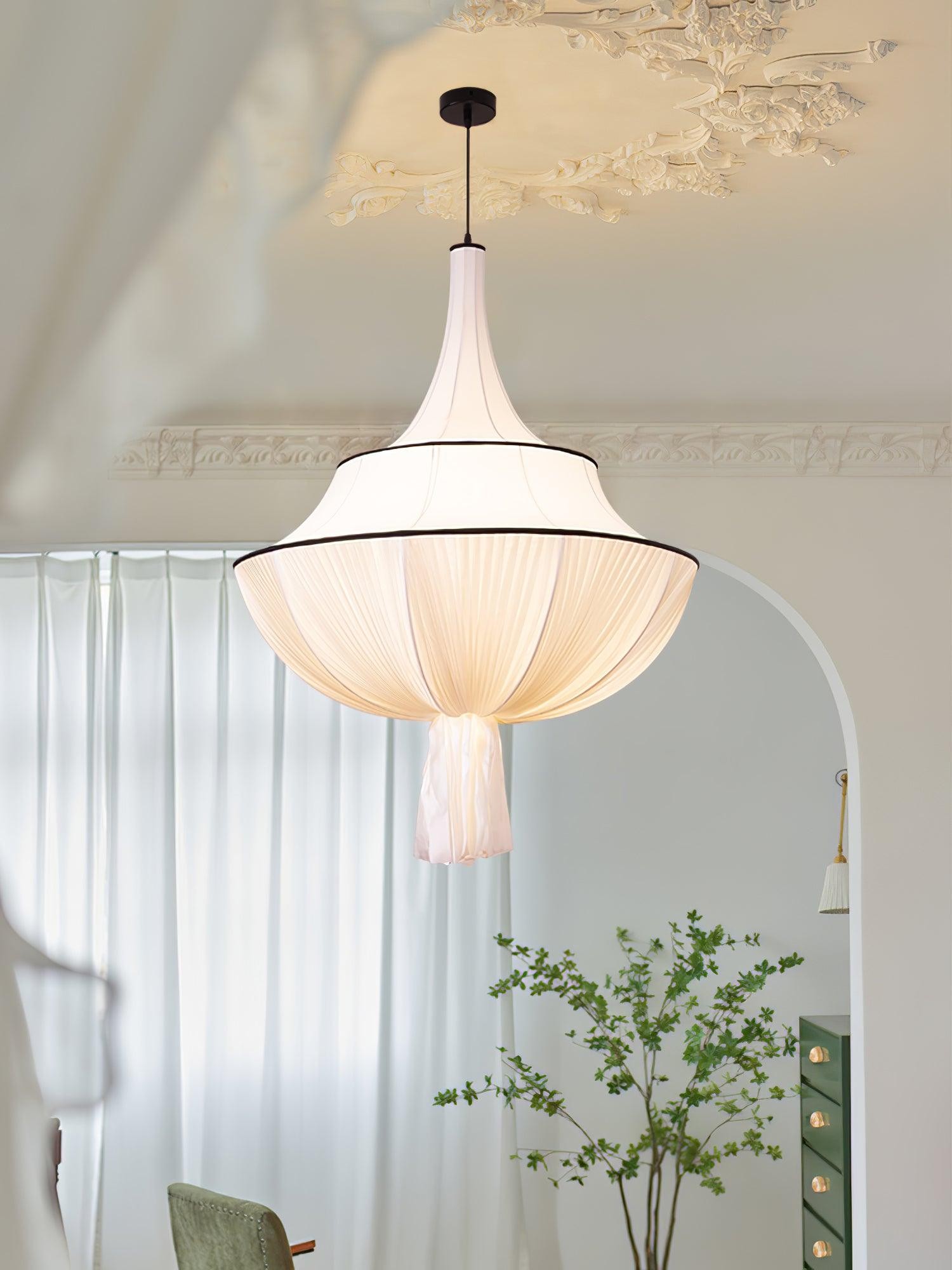 Fabric Art Decorative Pendant Lamp K499