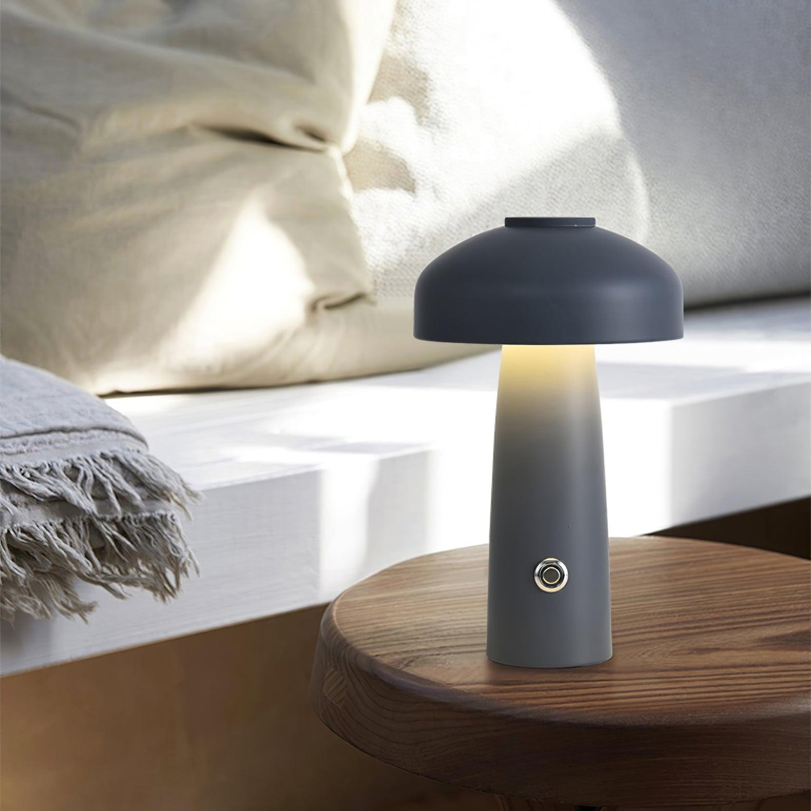 Mushroom Built-in Battery Table Lamp K451