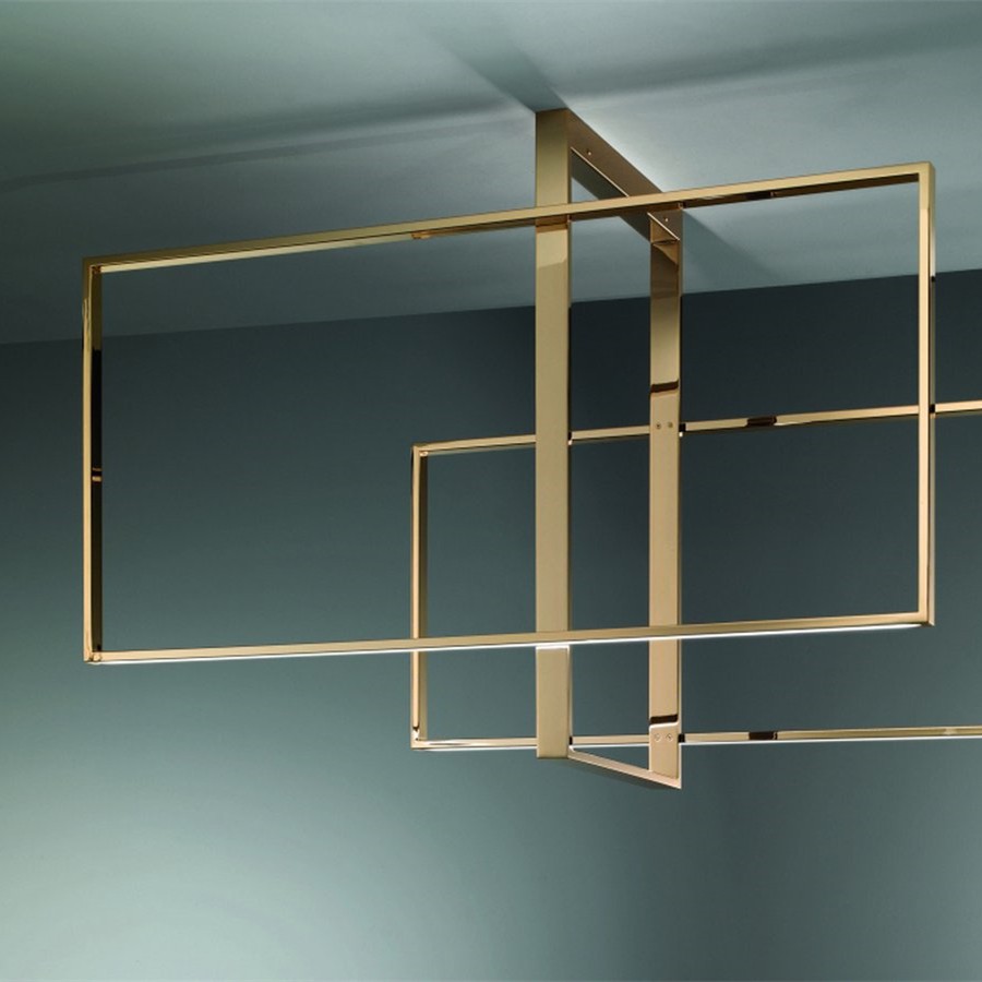 Mondrian Glass Ceiling Light