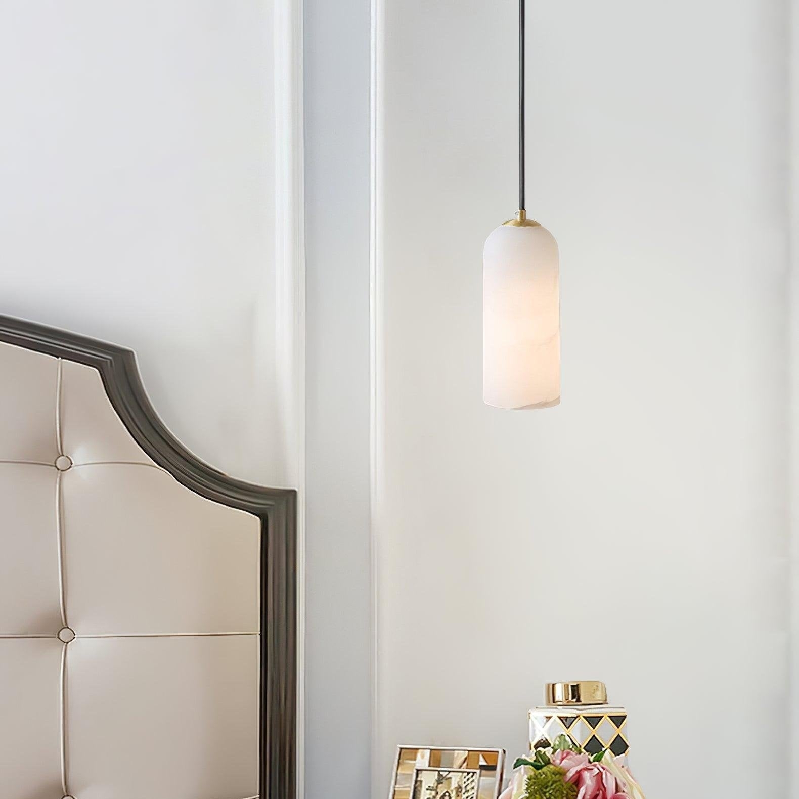 Nordic Modern  Alabaster Monty Pendant Light D888