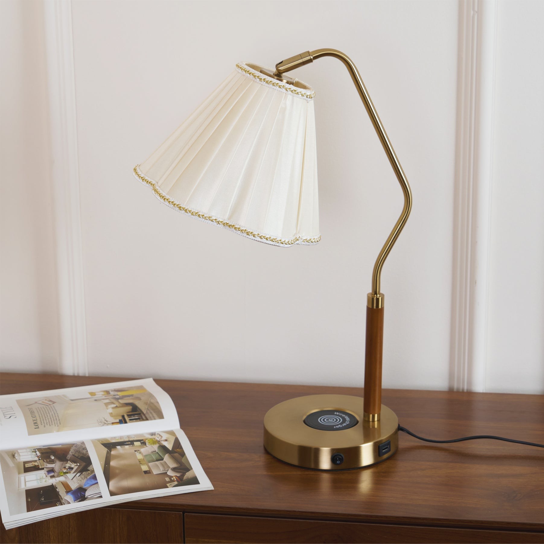 Florentine Fabric Table Lamp K1022