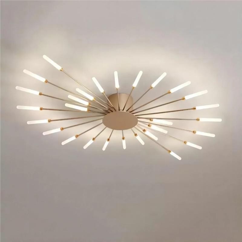 Modern Sputnik Fireworks Flush Mount Ceiling Light K27