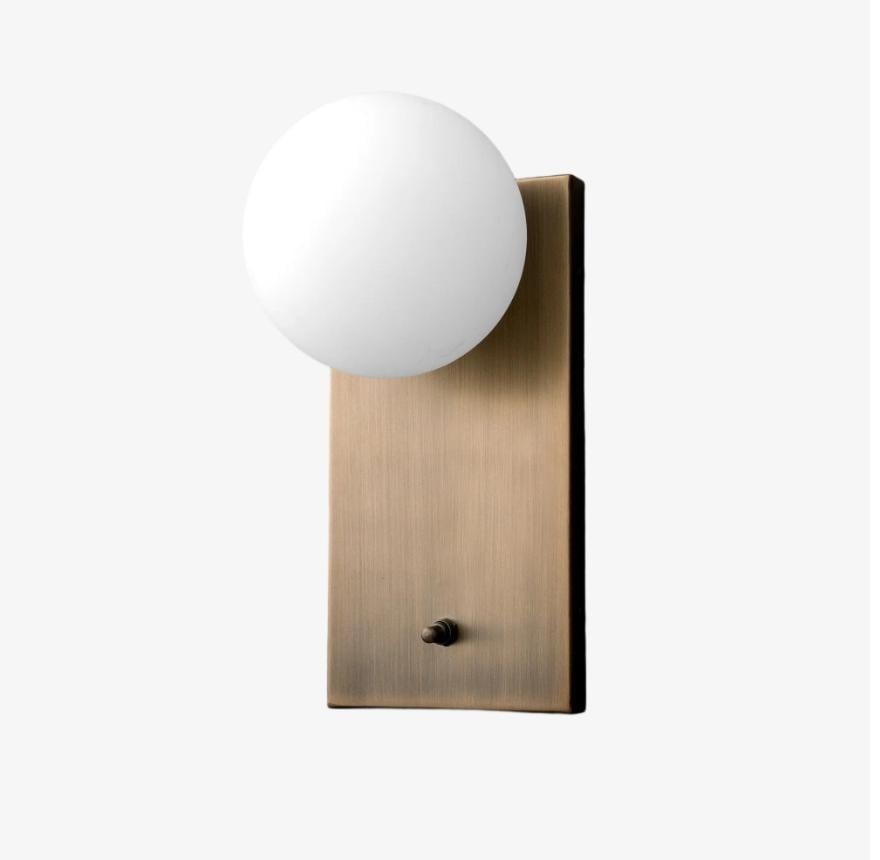 Metio Dome Elegant Wall Sconce Lighting - Classic Dome Shade Interior Fixture K1536
