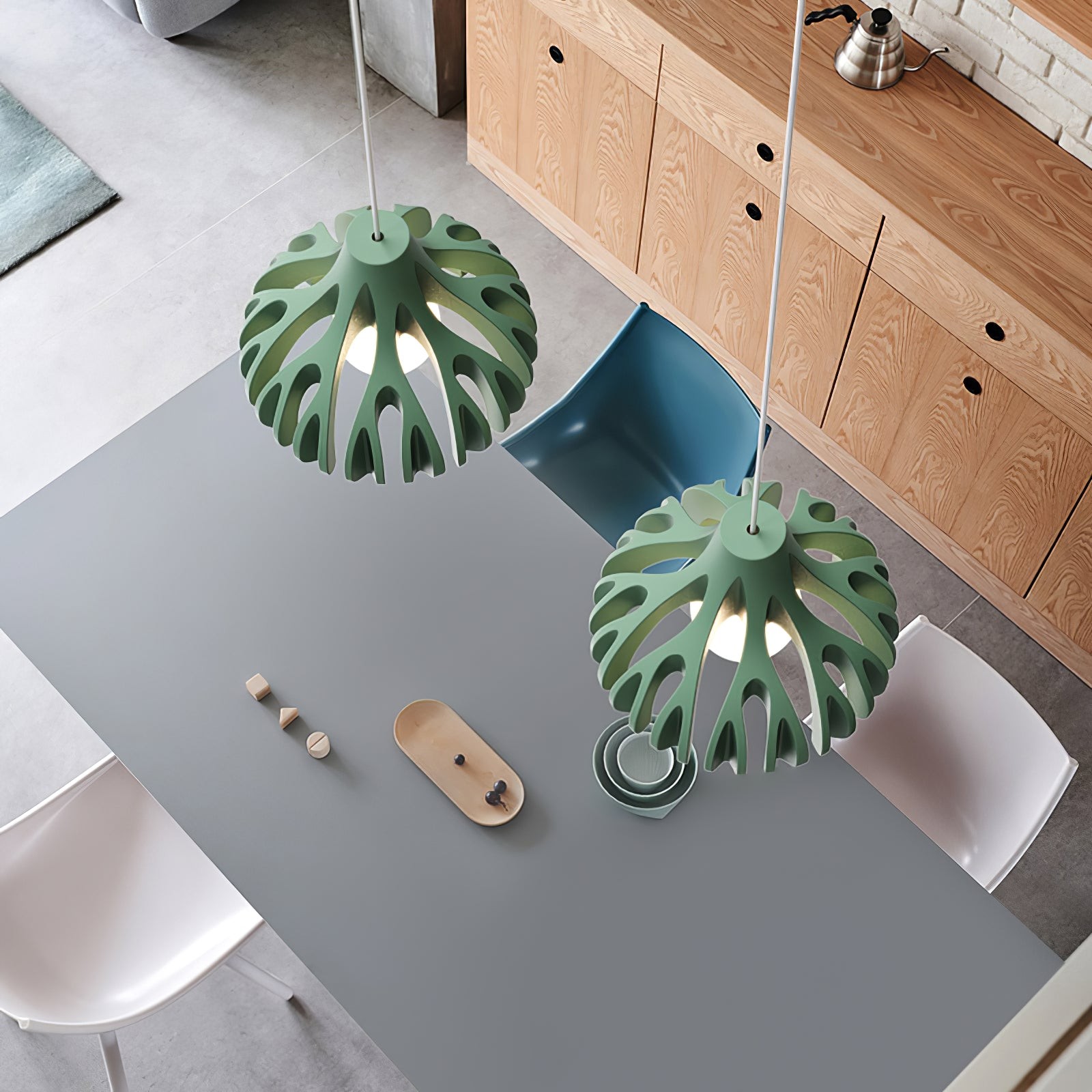 Coral Resin Pendant Lamp K1003