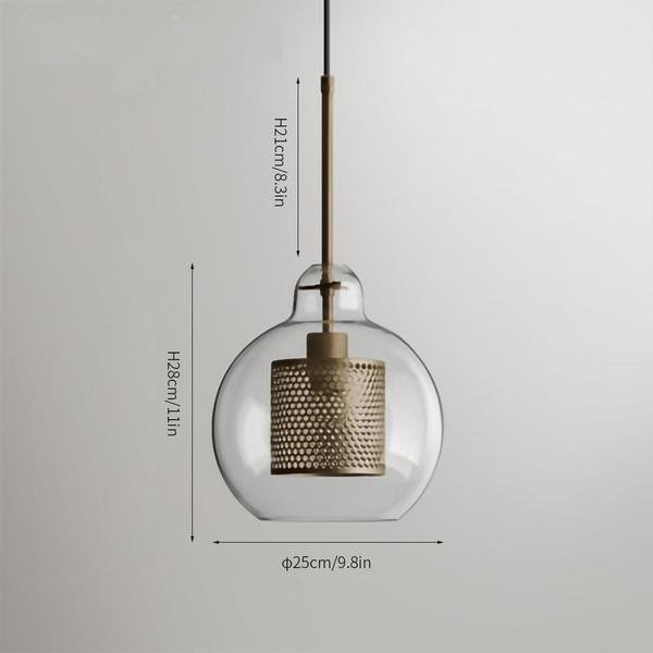 Chiswick Glass Pendant Light