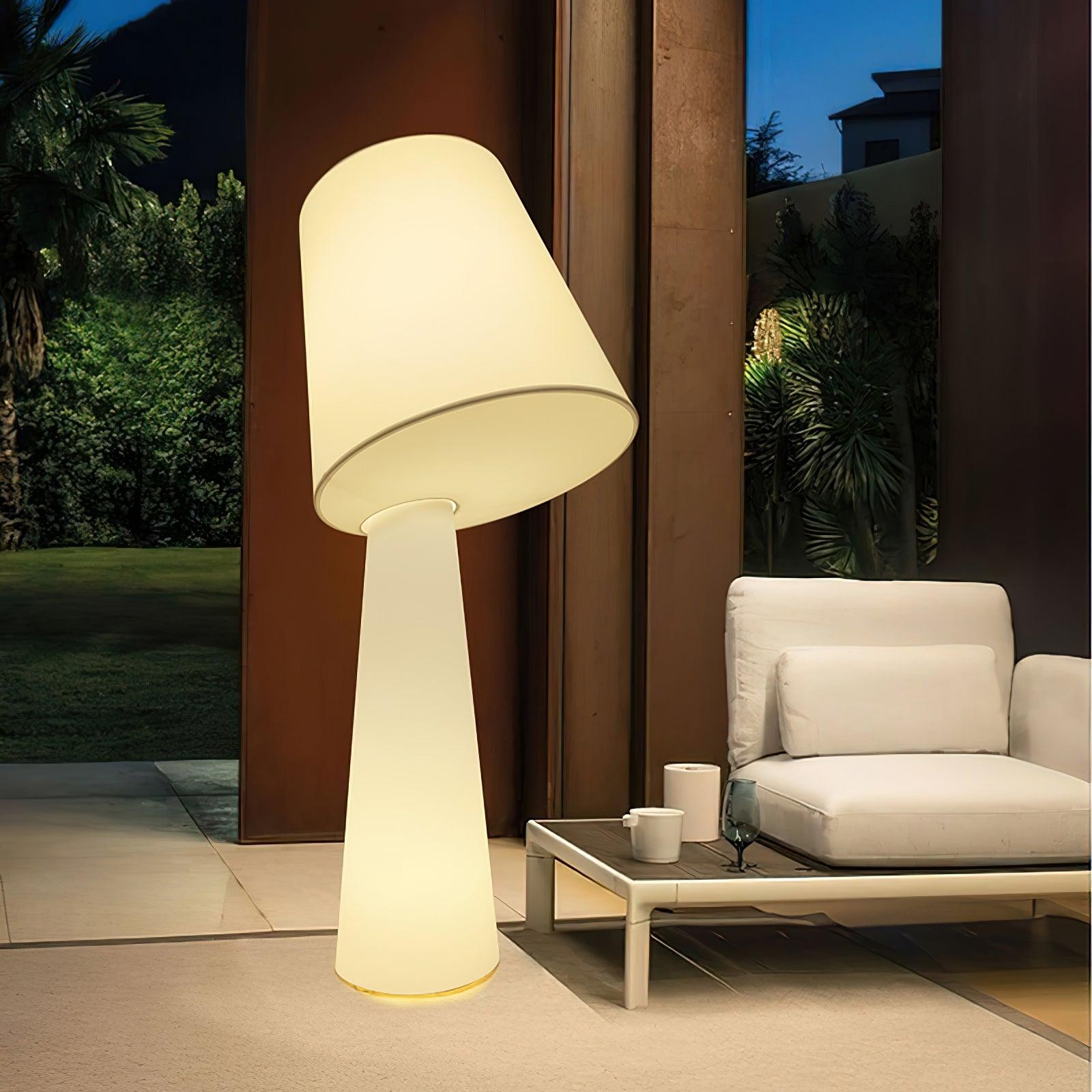 Column Fabric Floor Lamp Suitable For Living Room K328