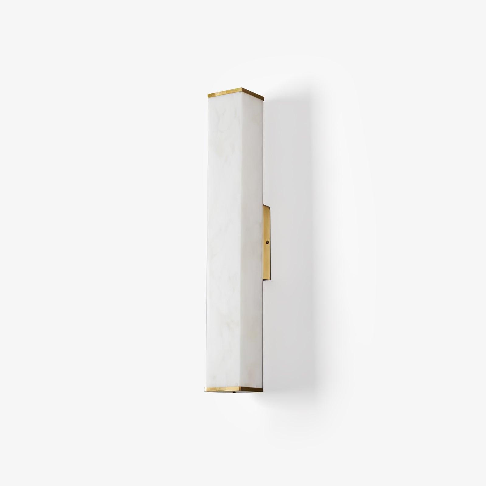 Cuboid Alabaster Wall Light D398