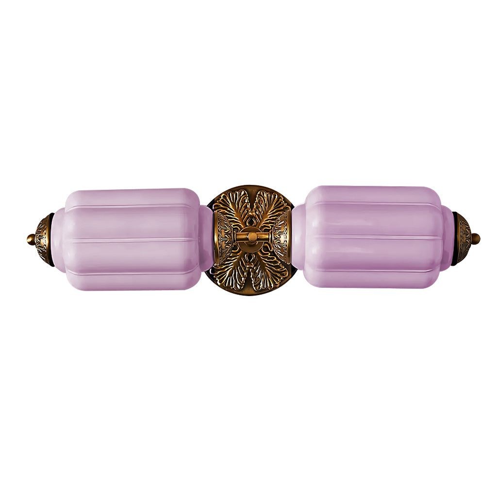 Eloise Pumkin Glass Vanity Sconce K864