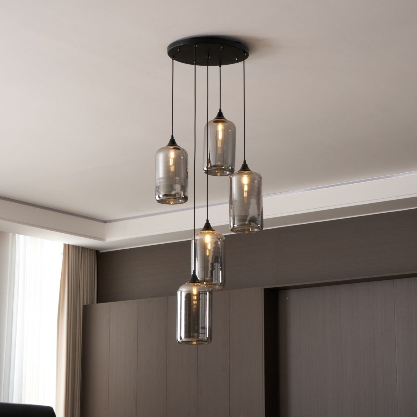 Bottle Pendant Light D363