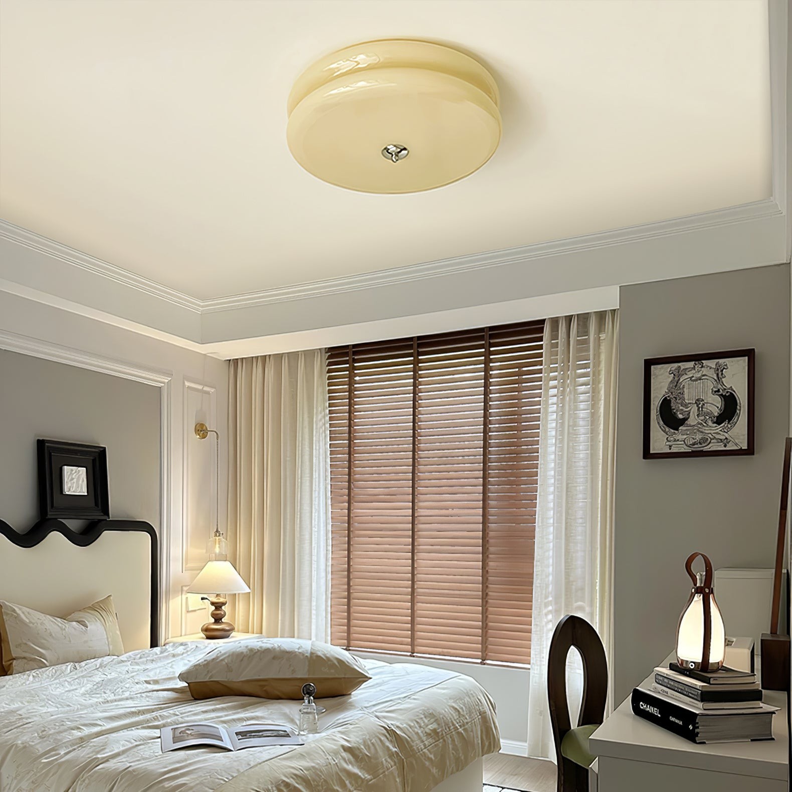 Art Deco Vintage LED Ceiling Light K79