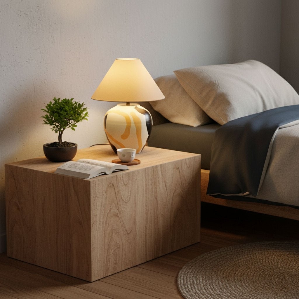 Abstract Pattern Ceramic Table Lamp D383