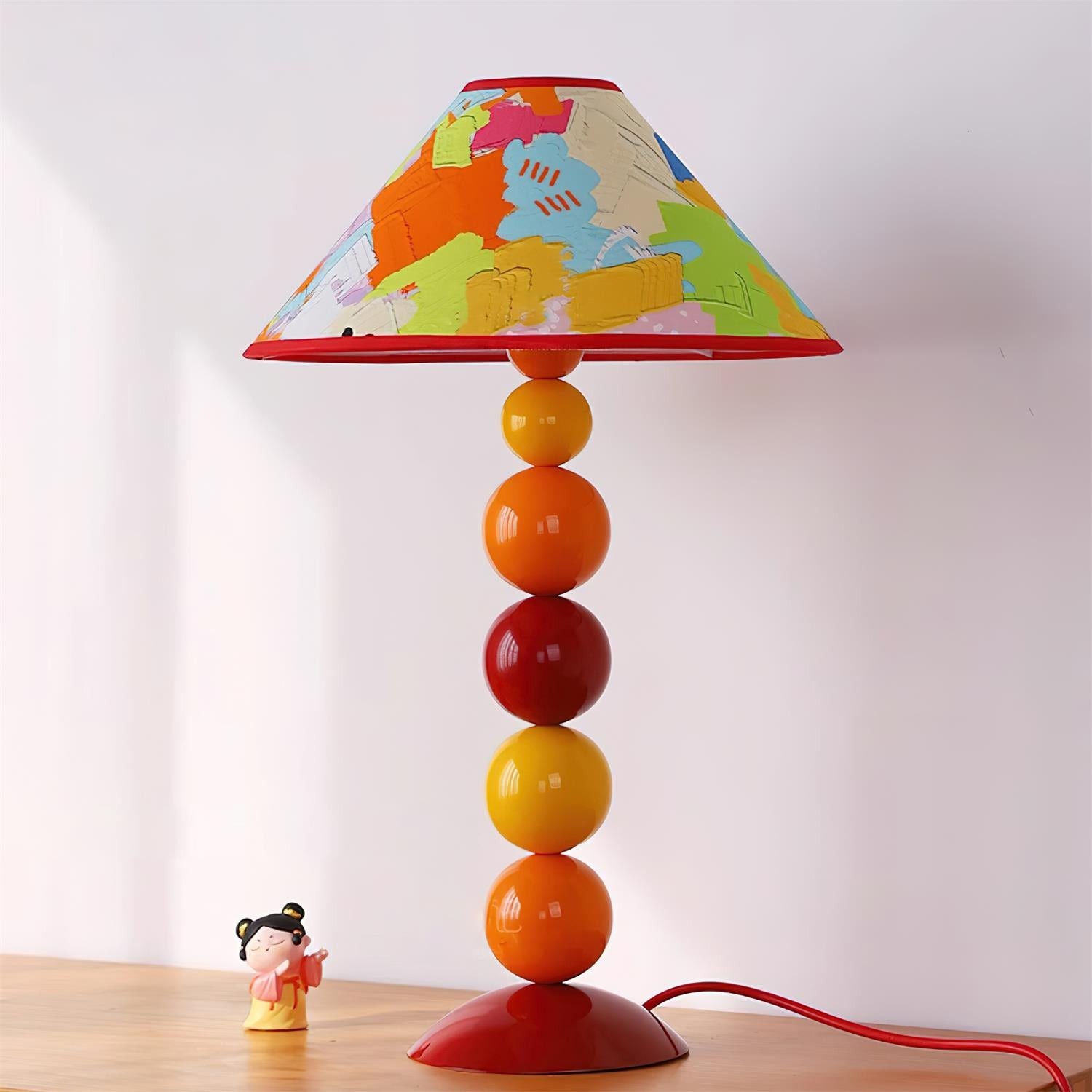 Retro Coloful Stacking Ball Table Lamp K680