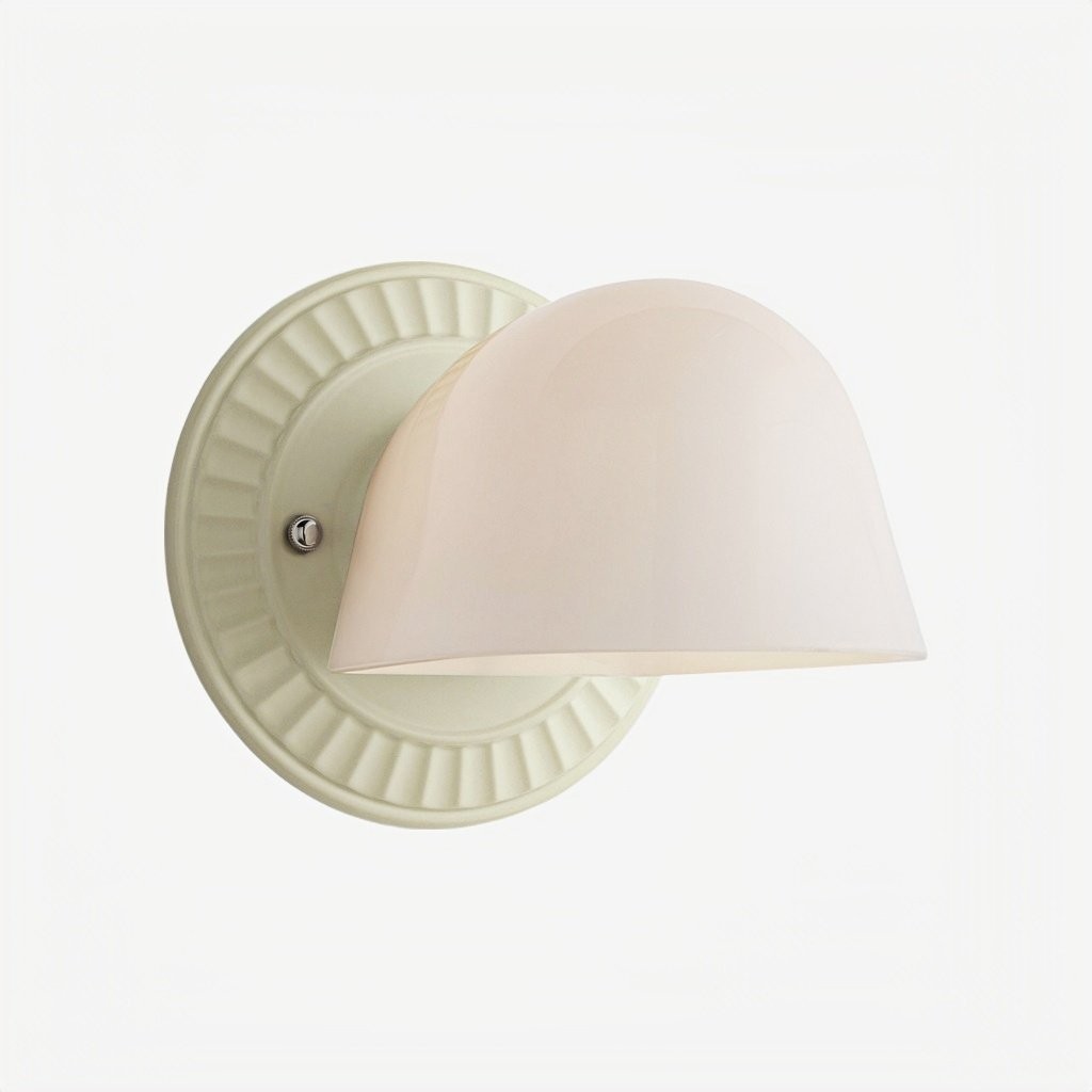 Fiesta Fluted Wall Sconce - Art Deco Inspired Design with Soft Ambient Lighting for Bathroom or Bedroom K1772