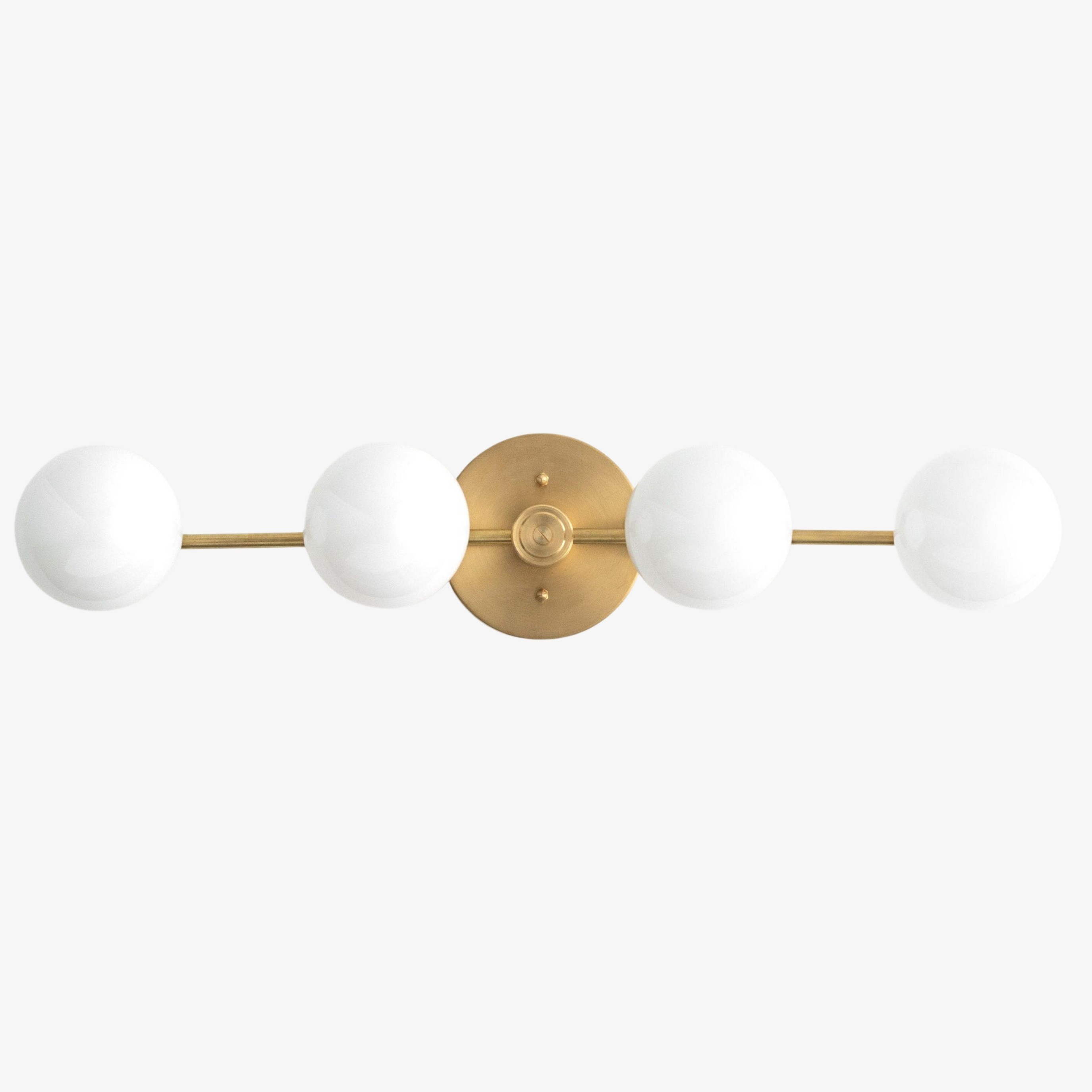 Glorica Glass Long Vanity Light - Modern Minimalist Wall Sconce Design K1452