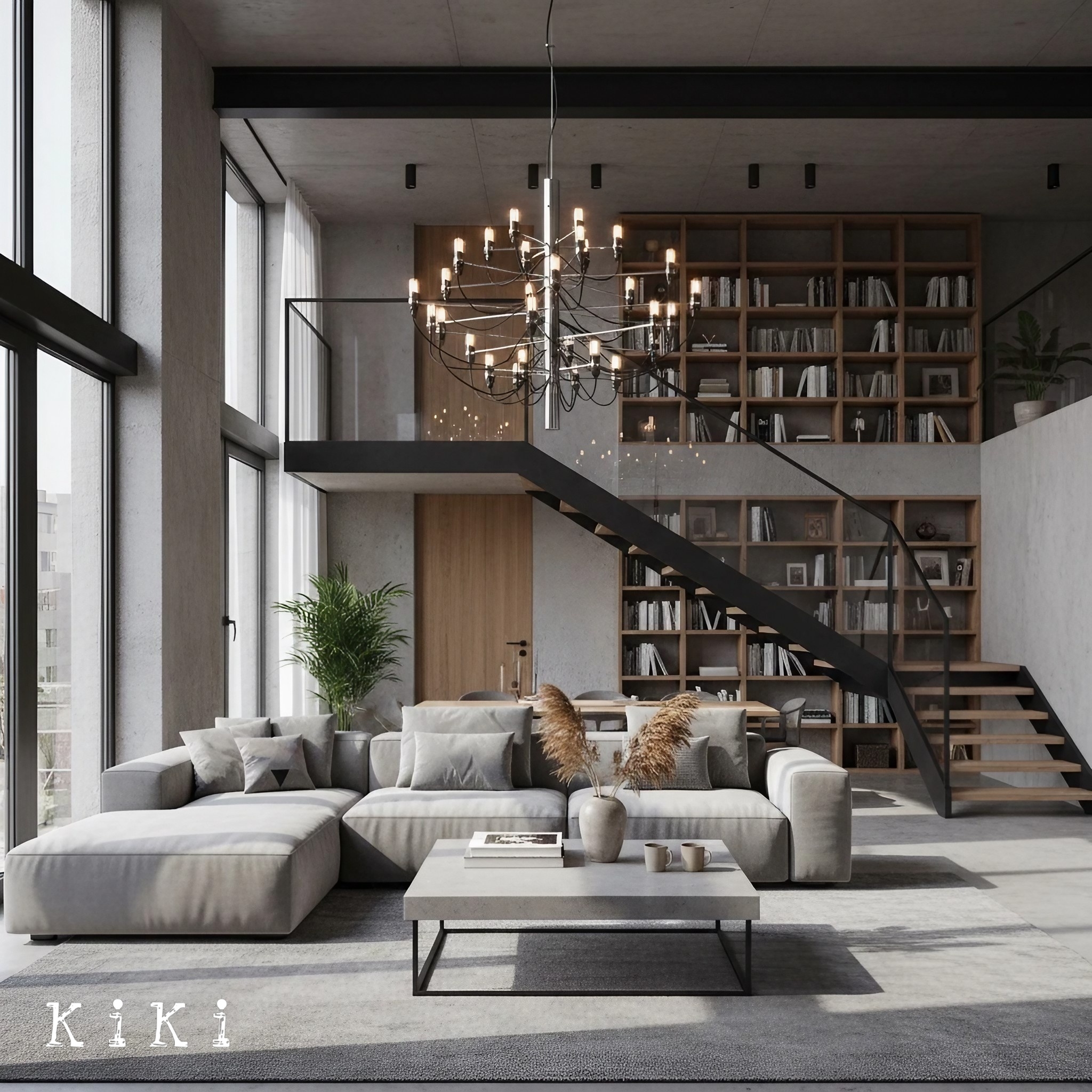 Modern 2097 Chandelier - Elegant Statement Lighting for Dining Areas