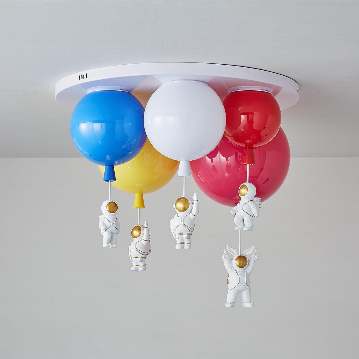 Astronaut Glossy Balloon Ceiling Lamp K244