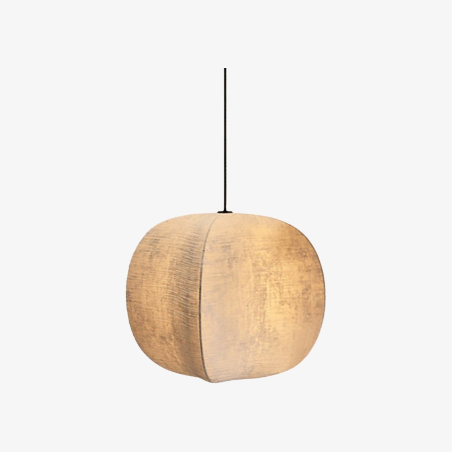 Diora Modern Silk Finish Pendant Lamp - Wabi Sabi Style Lighting for Interiors K1760