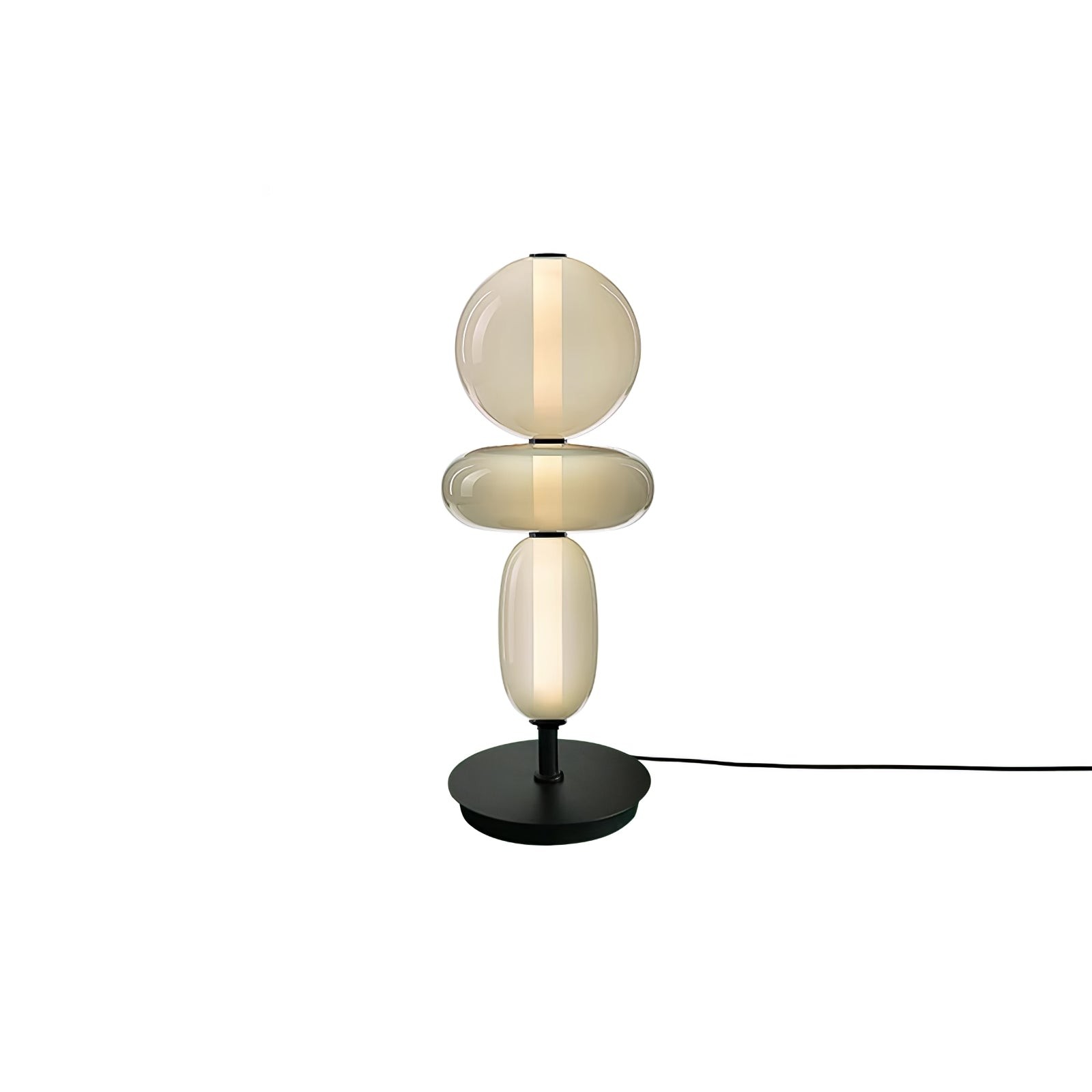 Nordic Minimalist Creative Luxury Gourd Glass Table Lamp K291