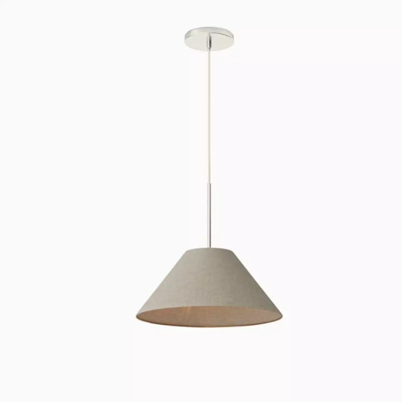 Conica Fabric Cone Pendant Light - Sculptural Modern Style for Cozy Spaces K1331