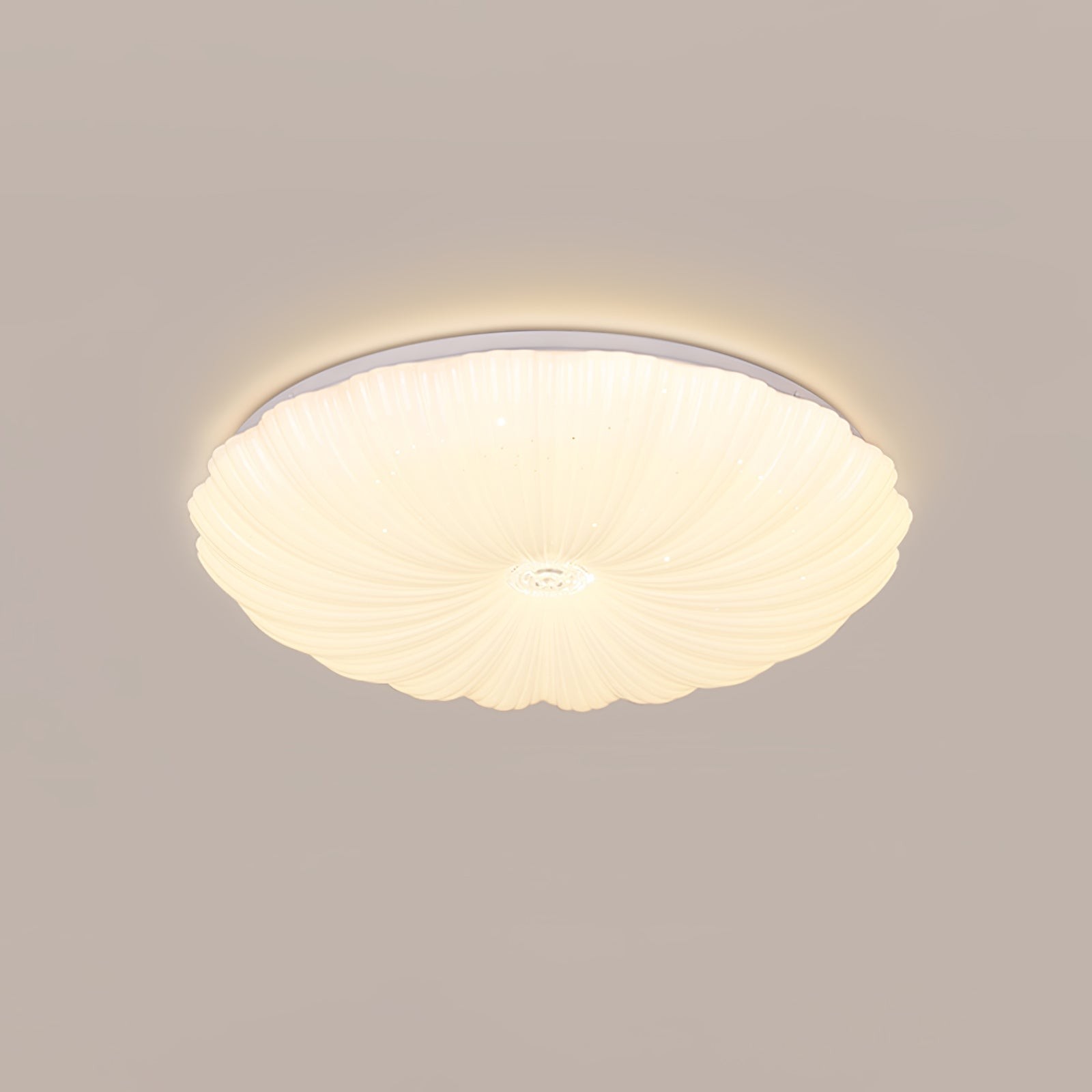 Acrylic Shell Round Ceiling Lamp K662